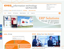 Tablet Screenshot of eves-it.lk